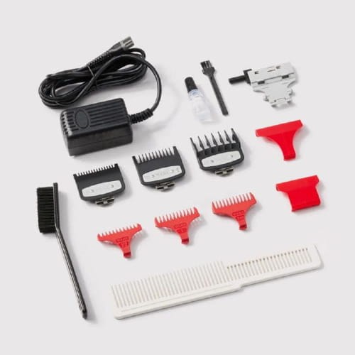 Akcesoria Wahl Barber Combo Cordless Magic Clip Black + Detailer Black