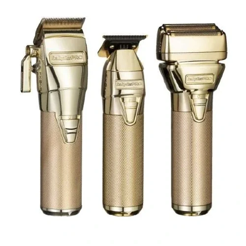 Babyliss Pro FXONE Gold Super Combo Zestaw maszynka + trymer + golarka