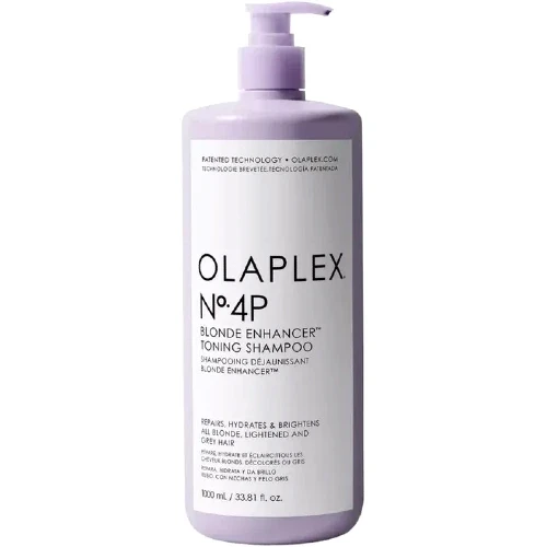 Olaplex No.4P Blonde Enhancer regenerujący szampon tonizujący do wszystkich rodzajów włosów blond 1000ml 