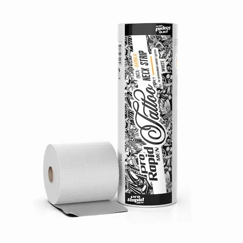 Pro Rapid Tattoo Neck Strip kołnierzyki barberskie białe 500szt