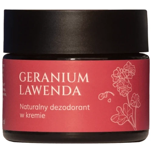 Mglife Dezodorant naturalny w kremie geranium lawenda 50ml