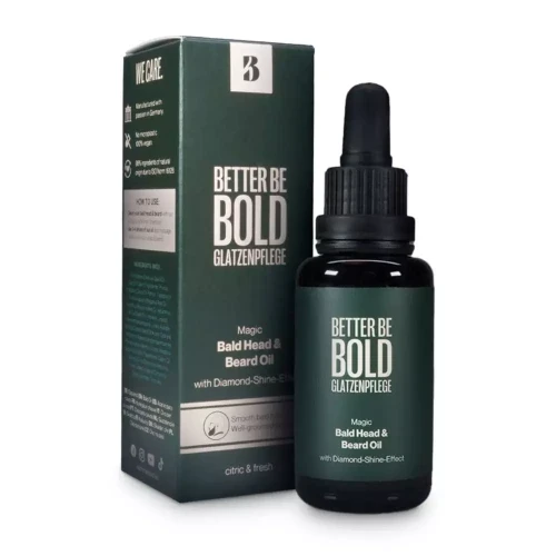 Better Be Bold Magic Bald Head & Beard Oil Olejek do pielęgnacji skóry głowy i brody 30ml