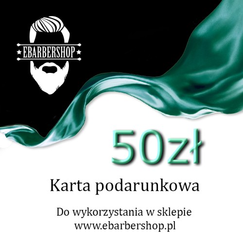Karta podarunkowa o wartości 50zł  