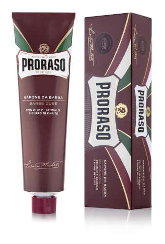 Proraso krem do golenia w tubie czerwona linia