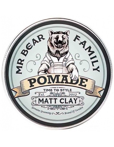 Mr Bear Family Pomada do włosów Matt Clay 100ml