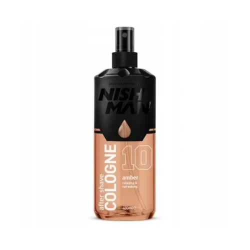 NISHMAN Woda kolońska po goleniu 10 Amber 400ml 