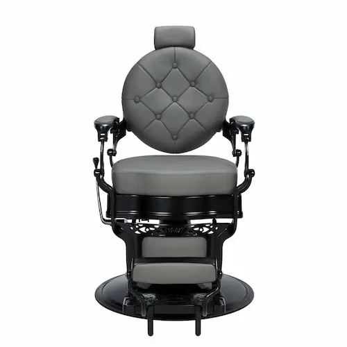Mirplay Fotel barberski Check Grey 