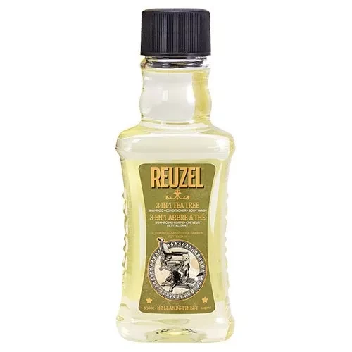 Reuzel Tea Tree 3w1 szampon odżywka i żel pod prysznic 100ml