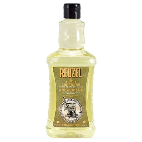 Reuzel Tea Tree 3w1 szampon odżywka i żel pod prysznic 1000ml 