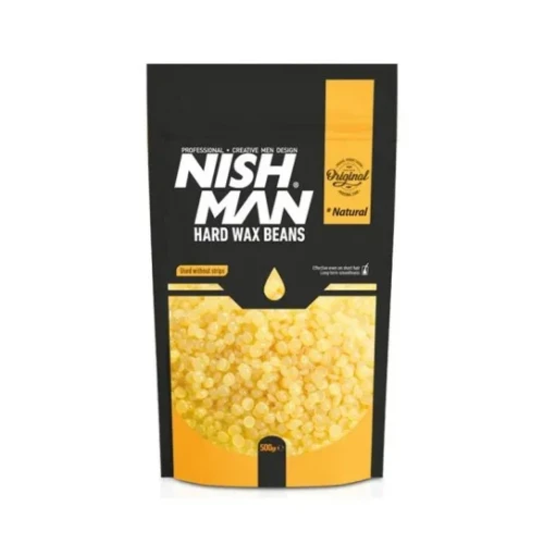 Nishman Hard Wax Beans Natural Wosk do depilacji 500g
