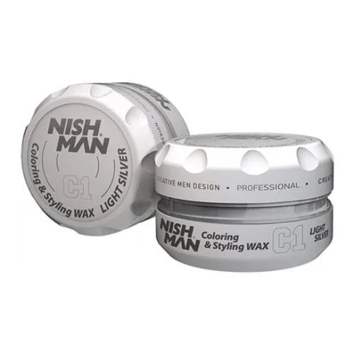 NISHMAN Pomada koloryzująca srebna C1 100ml