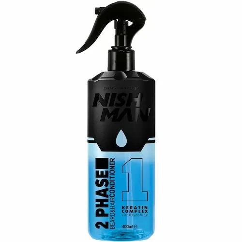 NISHMAN Odżywka do włosów i brody w sprayu 400ml
