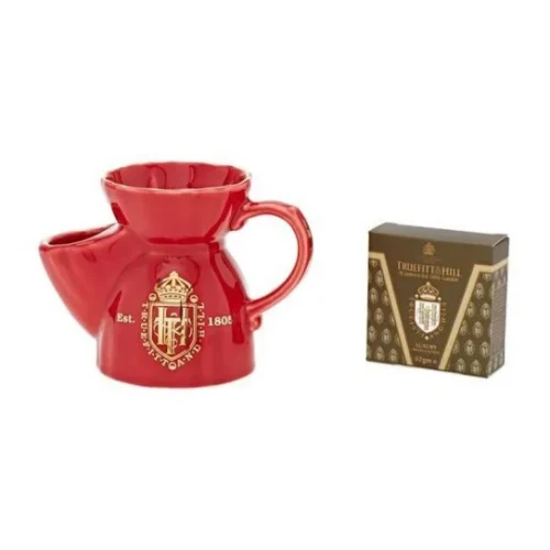 Truefitt & Hill Kubek do golenia czerwony