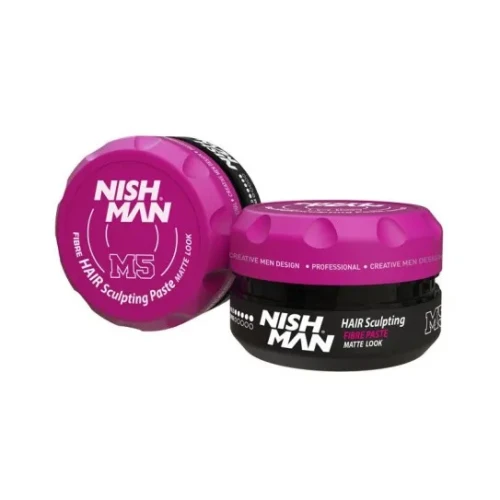 Nishman Pasta do stylizacji włosów Fibre Hair Sculpting Matte Paste M5 100ml