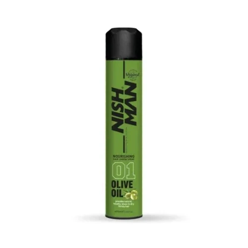 Nishman Olive Oil Sheen Spray Odżywczy spray nabłyszczający 400ml