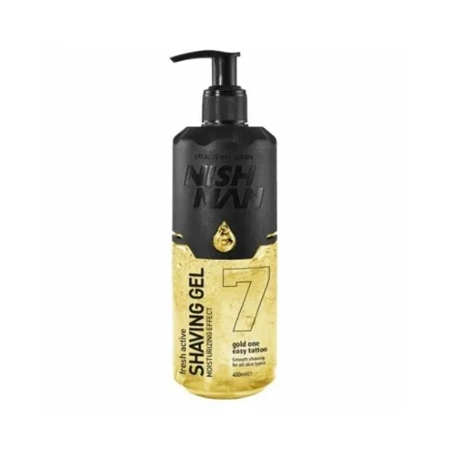 Nishman Żel do golenia Shaving Gel No.7 Gold One 400ml
