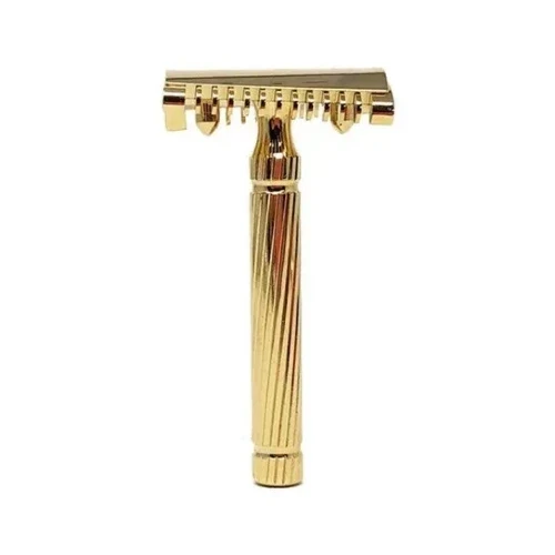 Fatip Piccolo Storto Original Open Comb Gold 42153 Maszynka do golenia