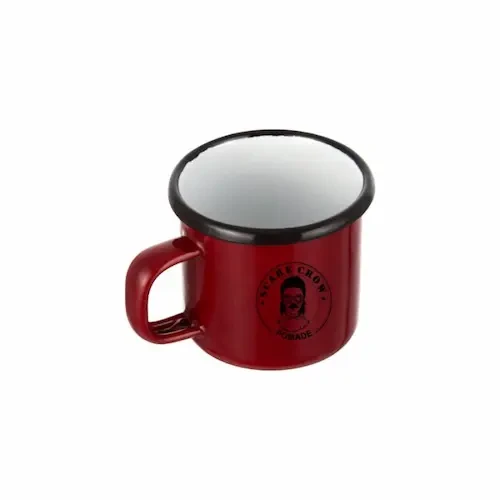Scarecrow Pomade Metal Mug Red Kubek metalowy